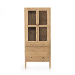 Isador Cabinet - Dry Wash Poplar by Four Hands