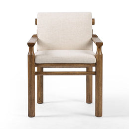 Felize Dining Armchair-Omari Natural