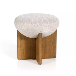 Dax Small Ottoman, Gibson Wheat by Four Hands