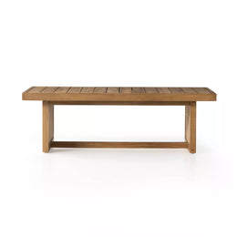 Merit Outdoor Coffee Table, Natural Teak-FSC by Four Hands