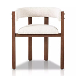 Vittoria Dining Armchair, Knoll Natural by Four Hands