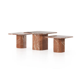 Edina Coffee Table - Rusty Marble by Four Hands