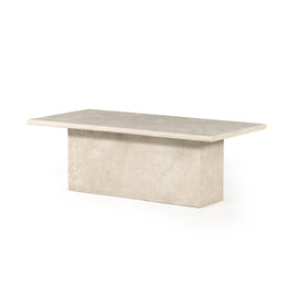 Arum Coffee Table - Cream Marble