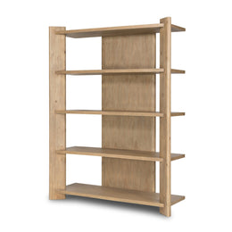 Edmund Bookcase - Smoked Pine