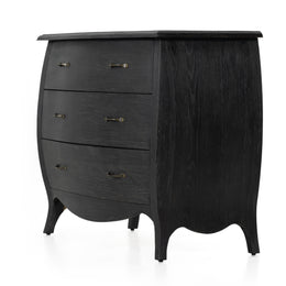 Antoinette Chest - Distressed Black