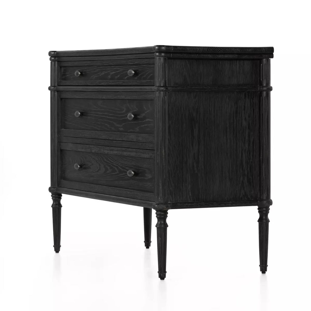 Toulouse Chest, Distressed Black Oak by Four Hands