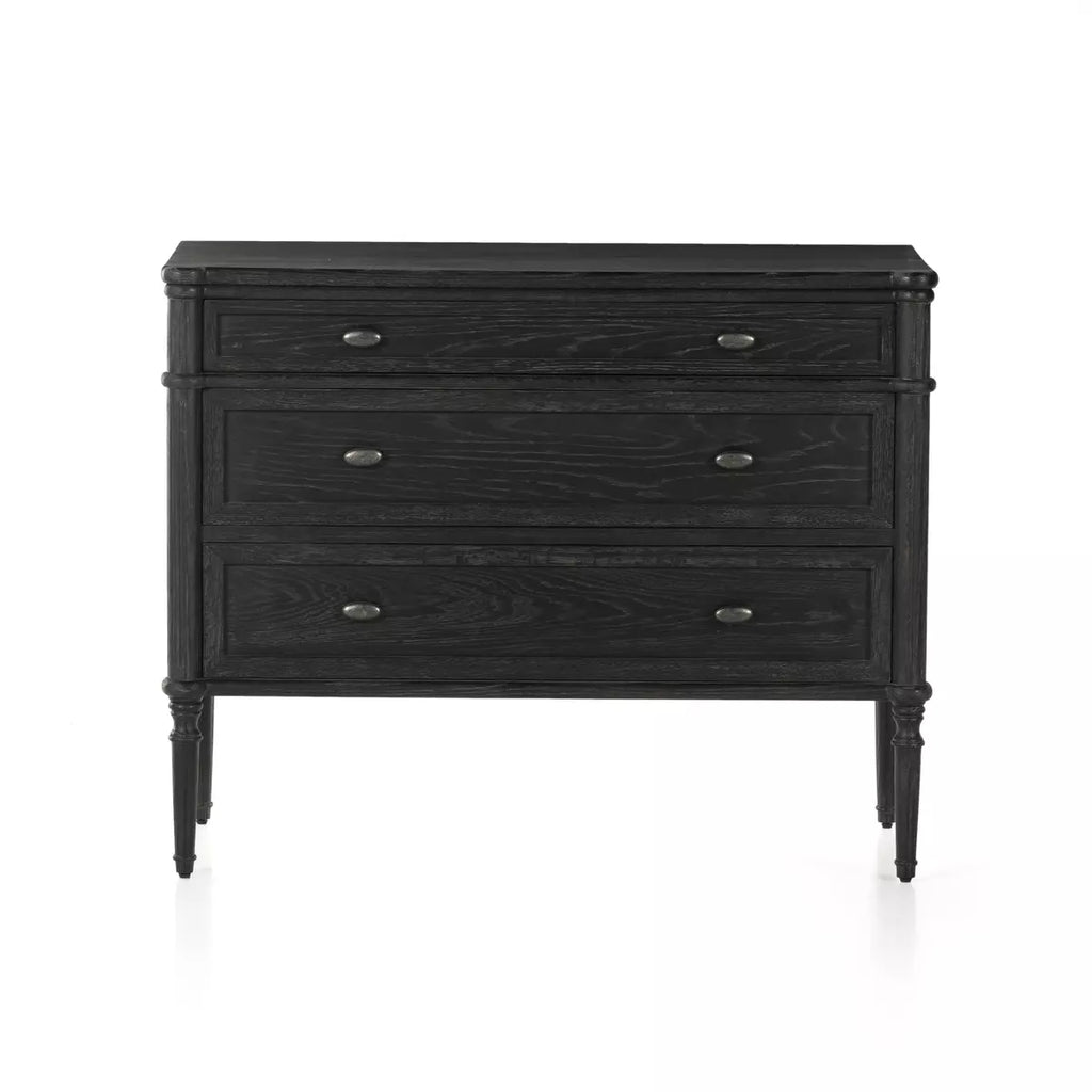 Toulouse Chest, Distressed Black Oak by Four Hands