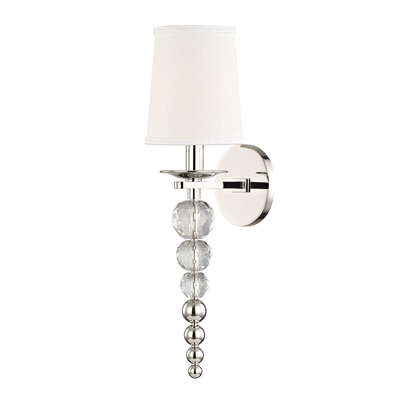 Persis Wall Sconce - Polished Nickel