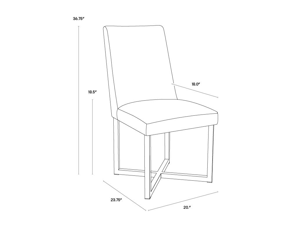 Howard Dining Chair - White