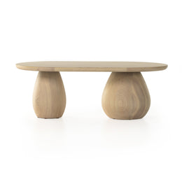 Merla Wood Coffee Table-Light Natural Ash