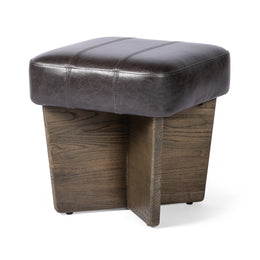 Chaz Small Ottoman - Sonoma Black