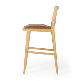 Sage Dining Stool-Natural Cane, Butterscotch