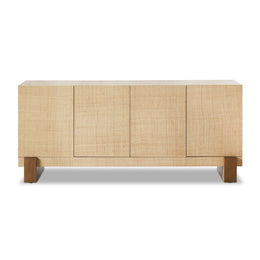 Hatch Sideboard, Natural Raffia by Four Hands