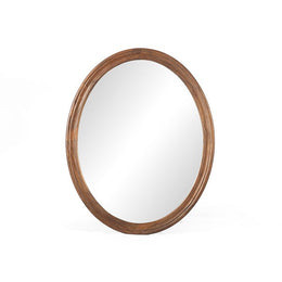 Gaston Mirror-Warm Chestnut