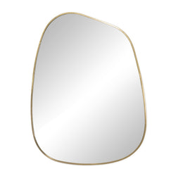 Nova Mirror, Antique Brass Iron