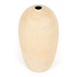 Izan Tall Vase, Grey Speckled Glaze by Four Hands