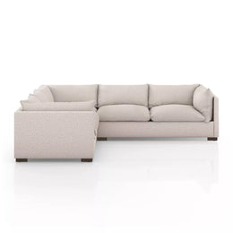 Westwood 3-Piece Sectional - 111", Bayside Pebble by Four Hands