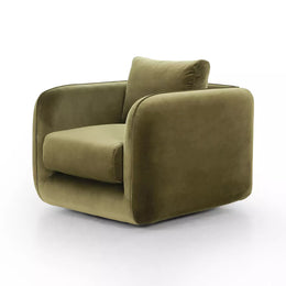 Malakai Swivel Chair - Surrey Olive