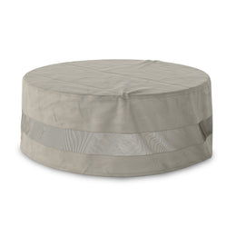 Weatherproof Outdoor Round Coffee Table Cover - Baron Grey