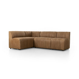 Augustine Dining Banquette L Shape 91.5" - Palermo Drift by Four Hands