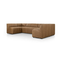 Augustine Dining Banquette U Shape 119.5" - Palermo Drift by Four Hands