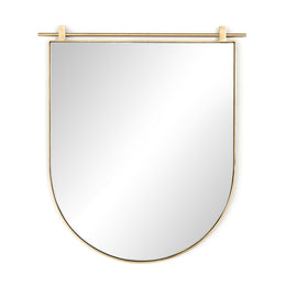 Chico Small Arch Mirror - Antique Brass by Four Hands