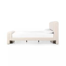 Mitchell Bed - Queen, Thames Cream by Four Hands