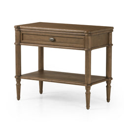 Toulouse Nightstand - Toasted Oak Veneer