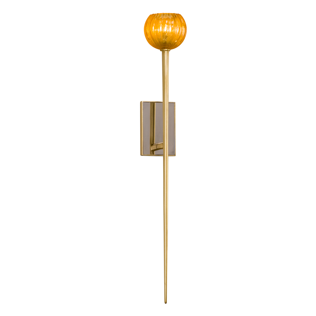 Merlin Wall Sconce 36" - Gold Leaf