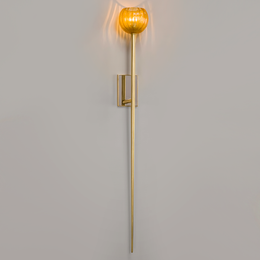 Merlin Wall Sconce 51" - Gold Leaf