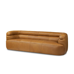 Gerrie Sofa - 95 Inch - Brickhouse Butterscotch