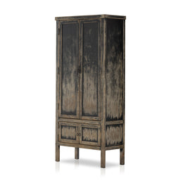 Hitchens Cabinet - Worn Black