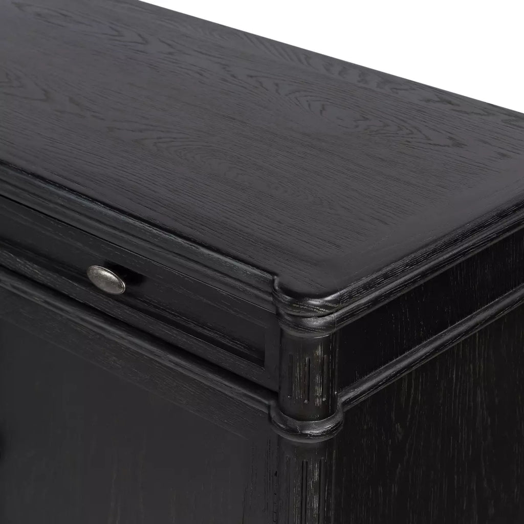 Toulouse Sideboard, Distressed Black by Four Hands