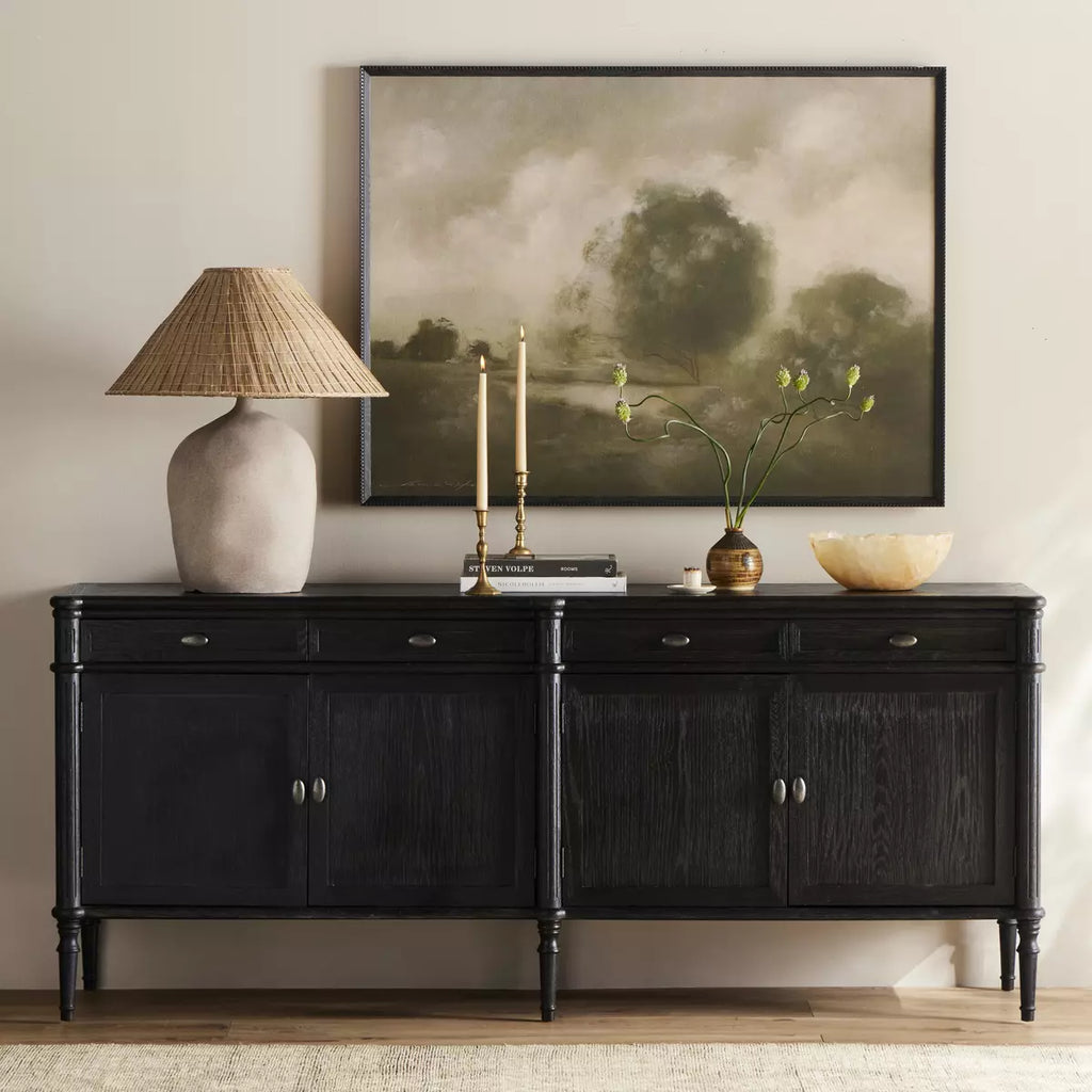 Toulouse Sideboard, Distressed Black by Four Hands