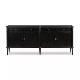 Toulouse Sideboard, Distressed Black