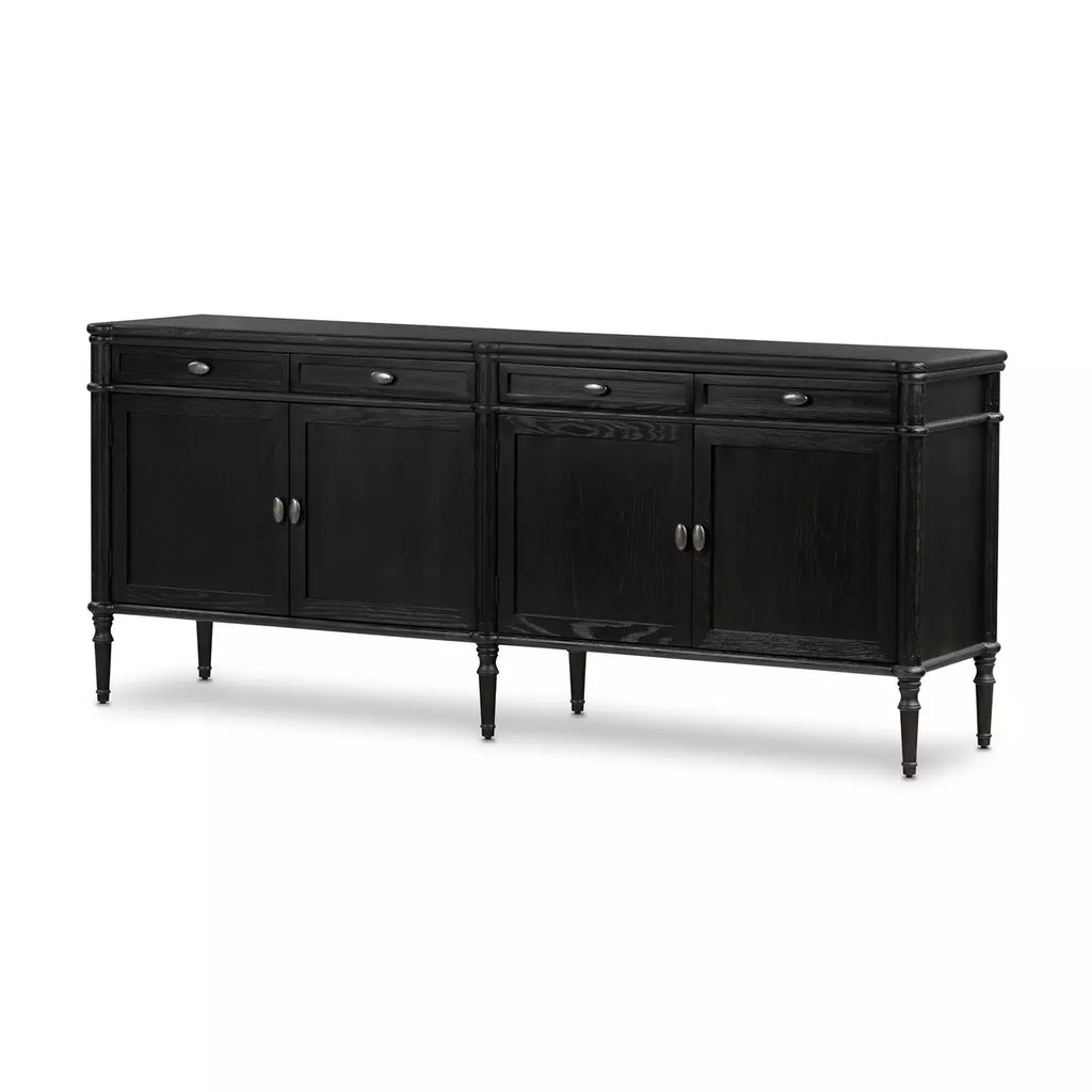 Toulouse Sideboard, Distressed Black by Four Hands