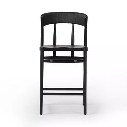 Buxton Counter Stool, Black Oak by Four Hands