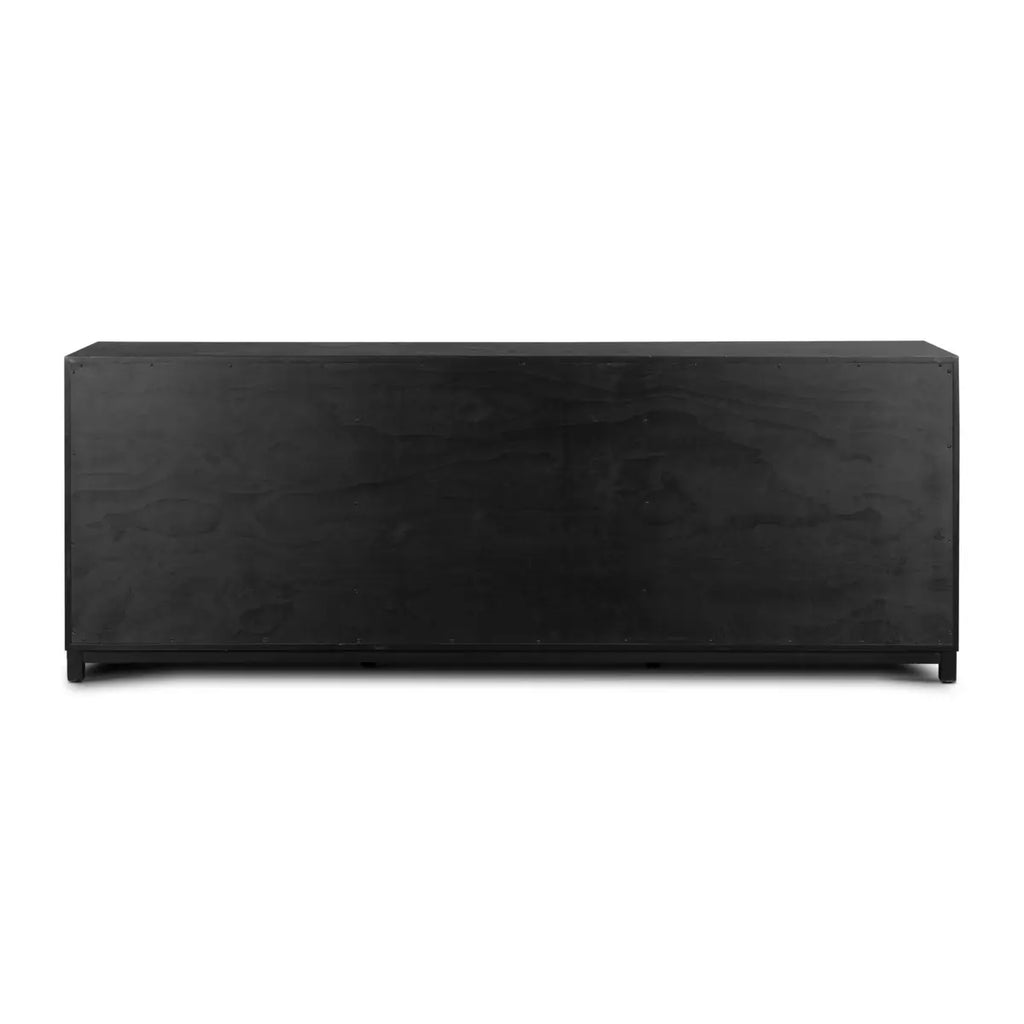 Millie 9 Drawer Dresser, Drifted Matte Black Veneer