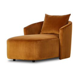 Farrah Chaise Lounge - Ingram Ochre