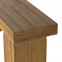 Keane Console Table, Natural Elm