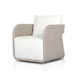 Geneva Outdoor Swivel Chair by Four Hands