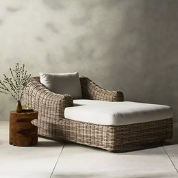 Messina Outdoor Chaise Lounge by Four Hands