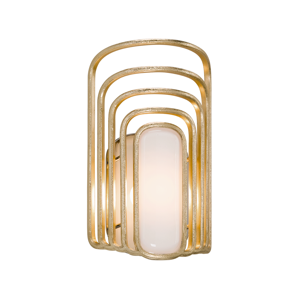 Socialite Wall Sconce - Gold Leaf