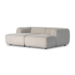 Nara 2-Piece Media Lounger - Gibson Wheat