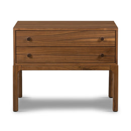 Arturo Nightstand, Natural Walnut Veneer