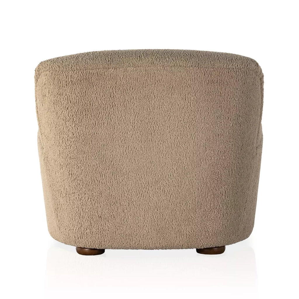 Kadon Chaise Lounge - Sheepskin Camel