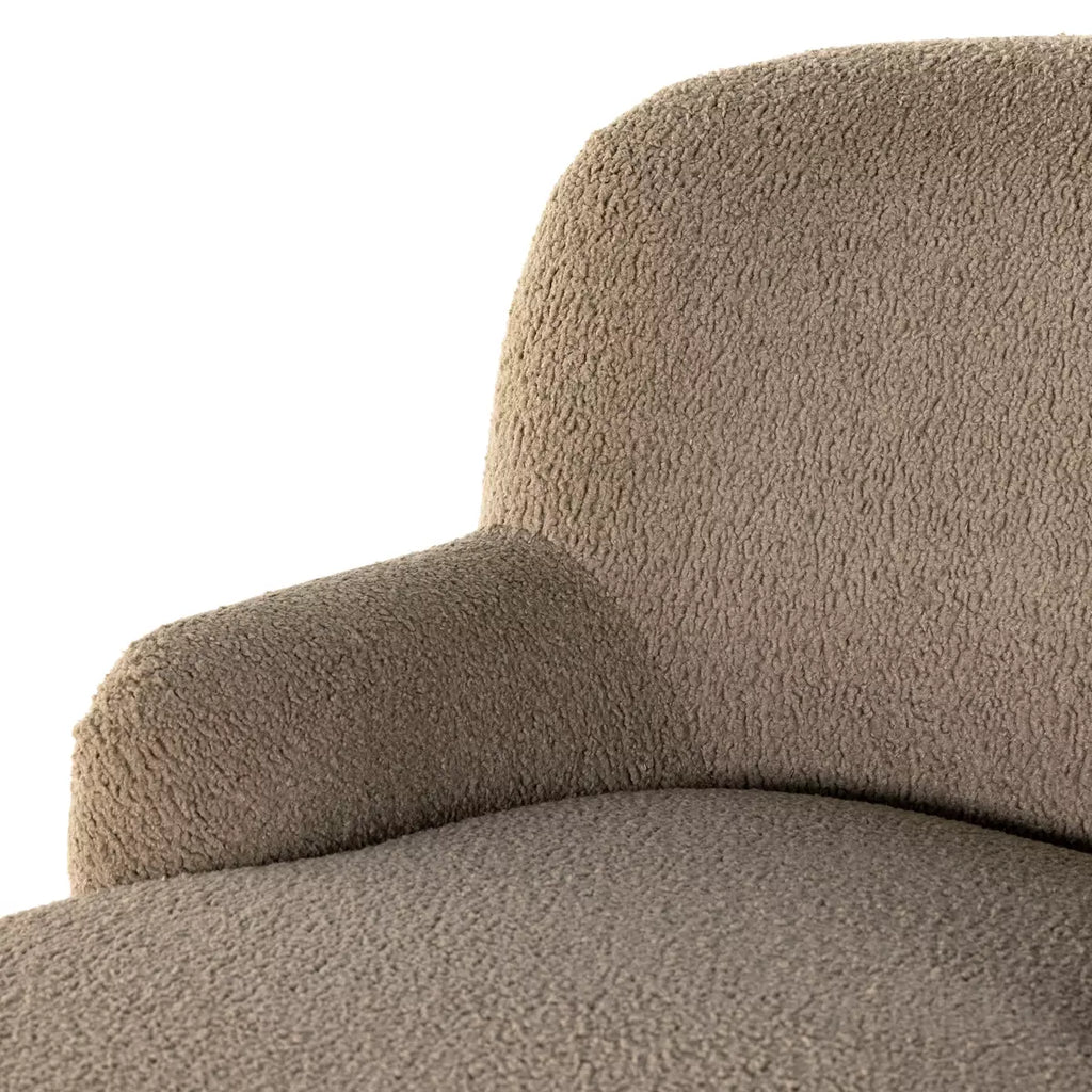 Kadon Chaise Lounge - Sheepskin Camel