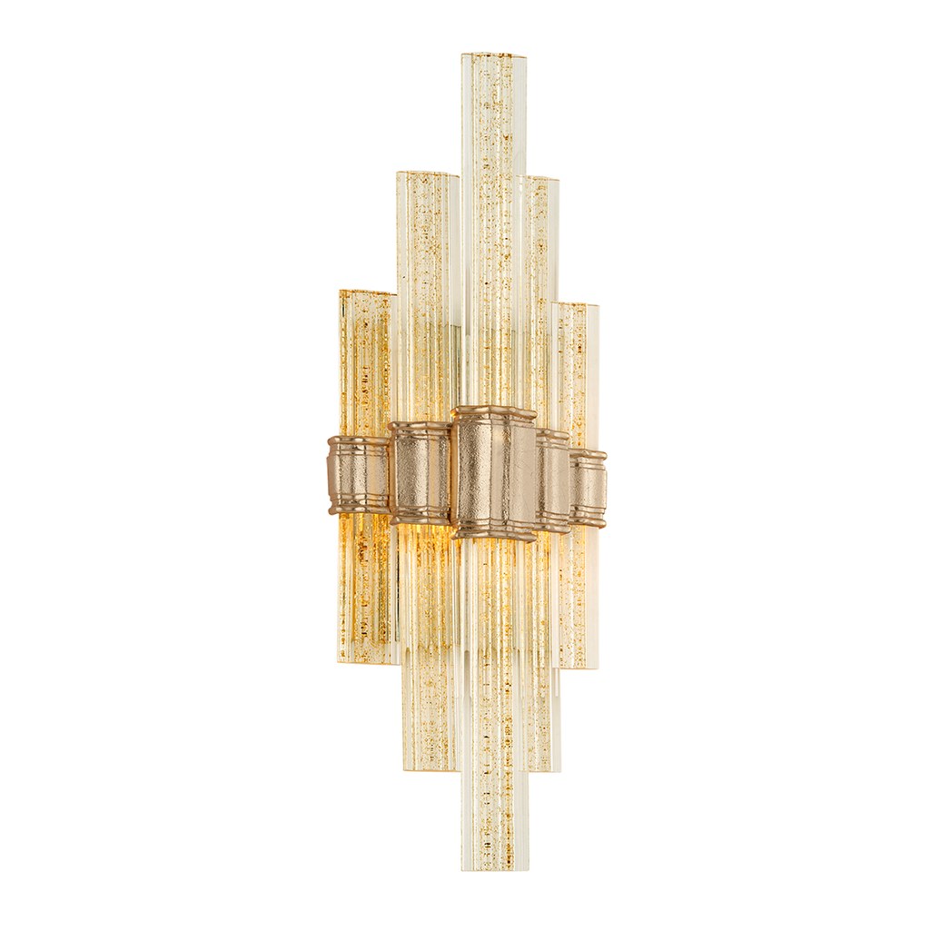 Viola Wall Sconce 20" - Gold Leaf