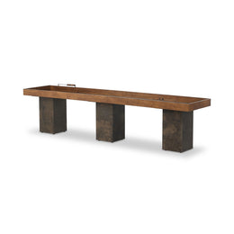 Shuffleboard Table - Carbonized Black