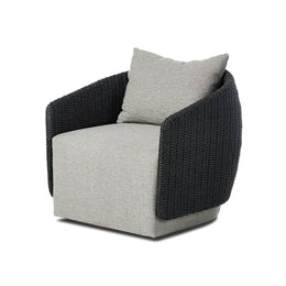 Maven Outdoor Swivel Chair - Alessi Slate